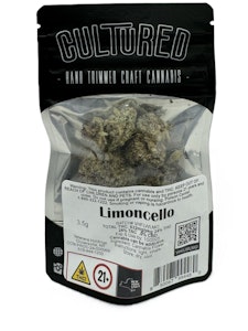 Cultured - Cultured - Hand Trimmed Craft Cannabis - Limoncello - 3.5G