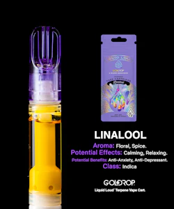 GoldDrop - Sherblato Liquid Loud 63.0% THC | Gold Drop | 1g Cart