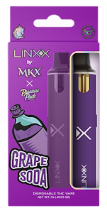 Linxx - Linxx - Grape Soda 1G Disposable (MKX x Pressure Pack)