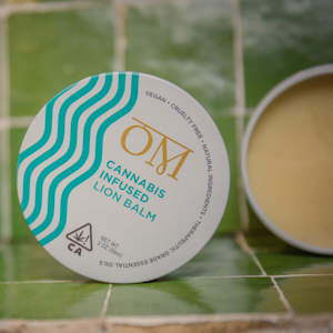 OM Living - 300mg THC, 70mg CBD Lions Balm 2oz Tin - OM Living