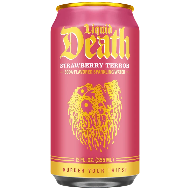 Liquid Death - Strawberry Terror Main Image