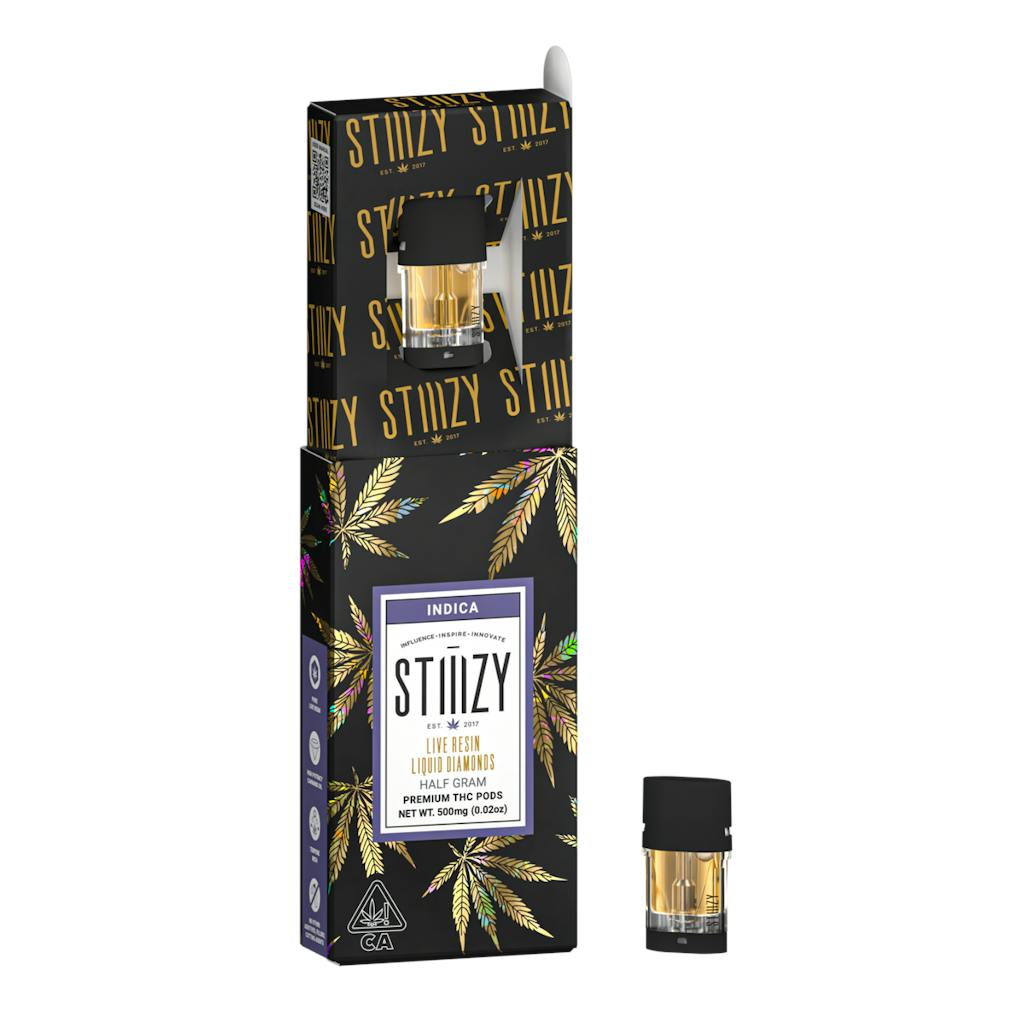 Stiiizy White Widow Live Resin Liquid Diamonds POD 0.5g