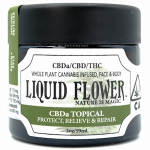 LIQUID FLOWER - CBDa Relief & Repair Topical 2oz - Liquid Flower