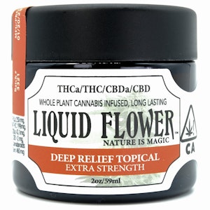 LIQUID FLOWER - Deep Relief Topical 2oz - Liquid Flower