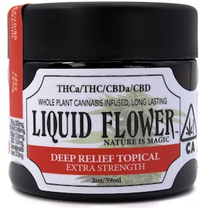 Liquid Flower - Deep Relief Extra Strength 2oz Topical - Liquid Flower 
