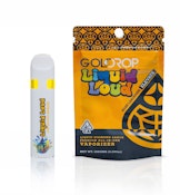 Goldrop - Peach Rings - Liquid Loud Diamond Sauce - 1g All-In-One - Orange