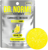 [Dr. Norm's] THC Gummies  - 100mg - Lit Lemonade (H)