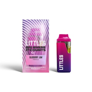 LITTLES - Littles | Blueberry Jam | 1ml Live Resin indica