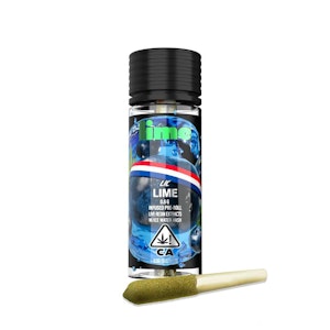 Lime - Lime Blueberry Headband Live Resin & Hash Infused Pre-Roll 0.6g