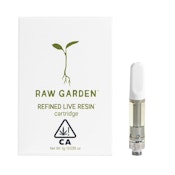 Raw Garden Carbon Fiber Live Resin Cartridge 1.0g