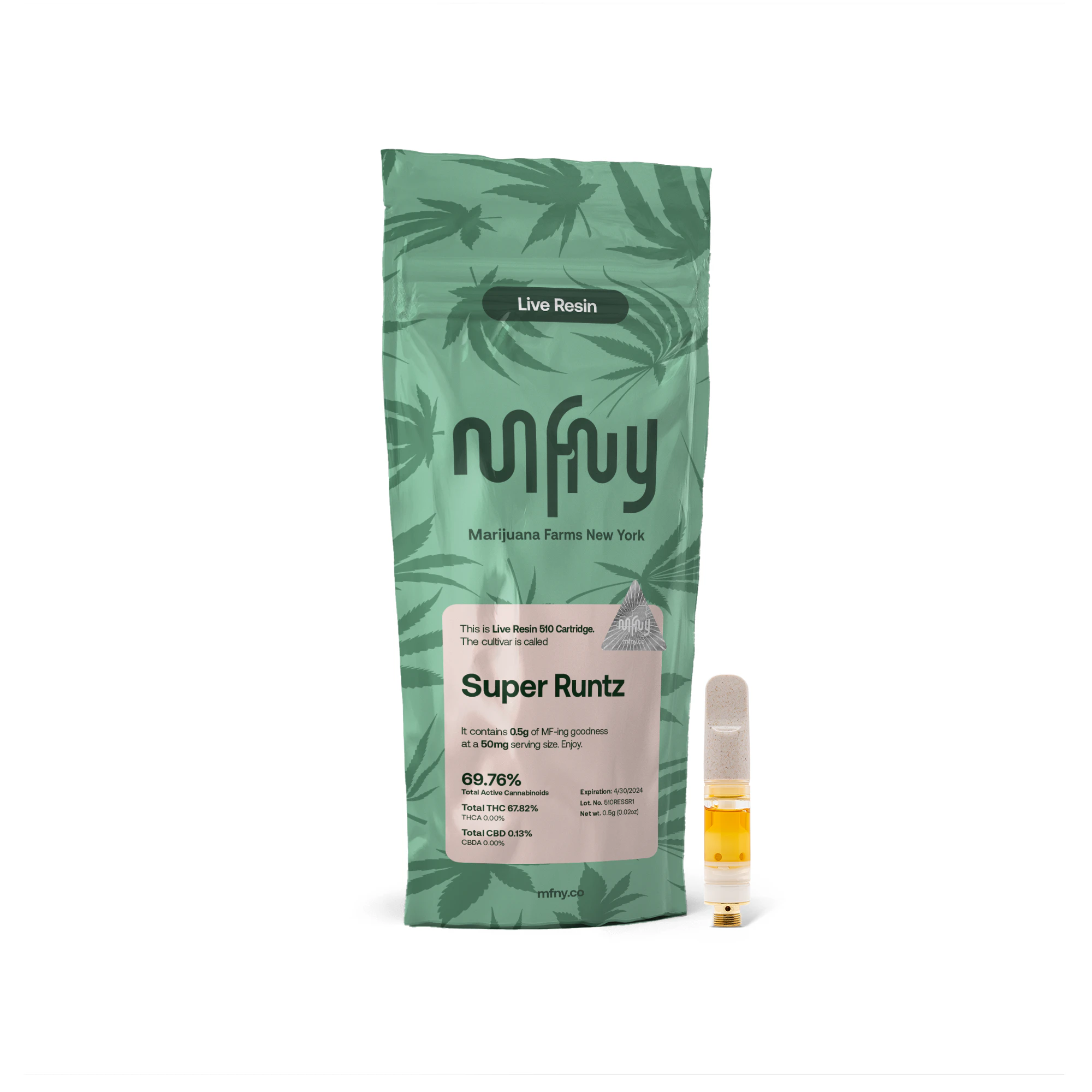 MFNY - MFNY | Vape | Live Resin | Super Runtz | .5g Main Image