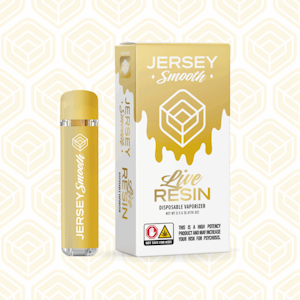 JERSEY SMOOTH - Mango Lemonade Live Resin 0.5g Disposable