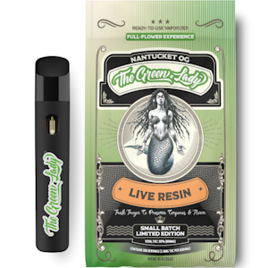 THE GREEN LADY - The Green Lady - Candied Apple OG Live Resin AIO - 1g