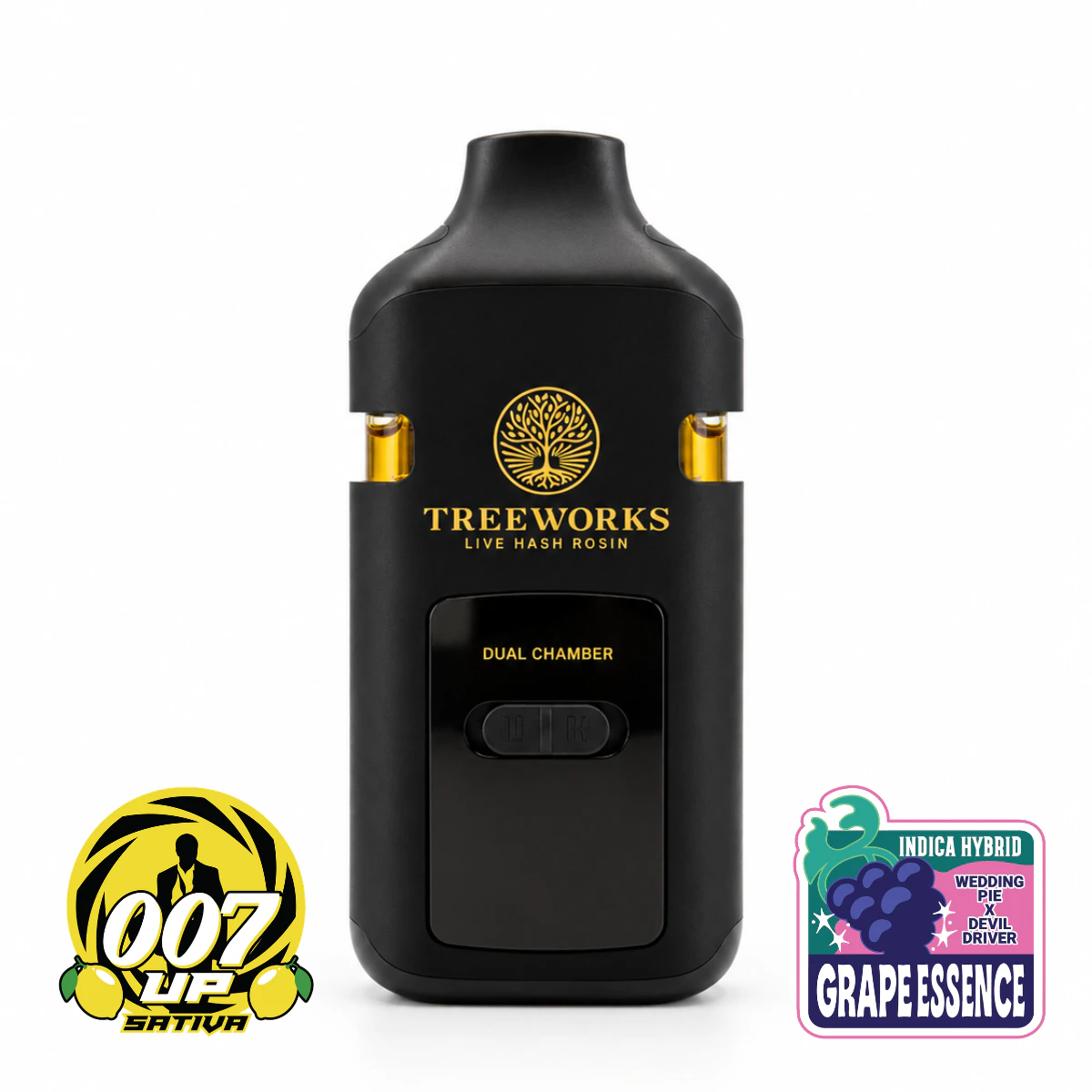 Treeworks - Grape Essence & 007UP - 1g Rosin Duo - Treeworks Main Image