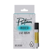 Platinum Vape- Blueberry Live Rosin Cart 1.0g