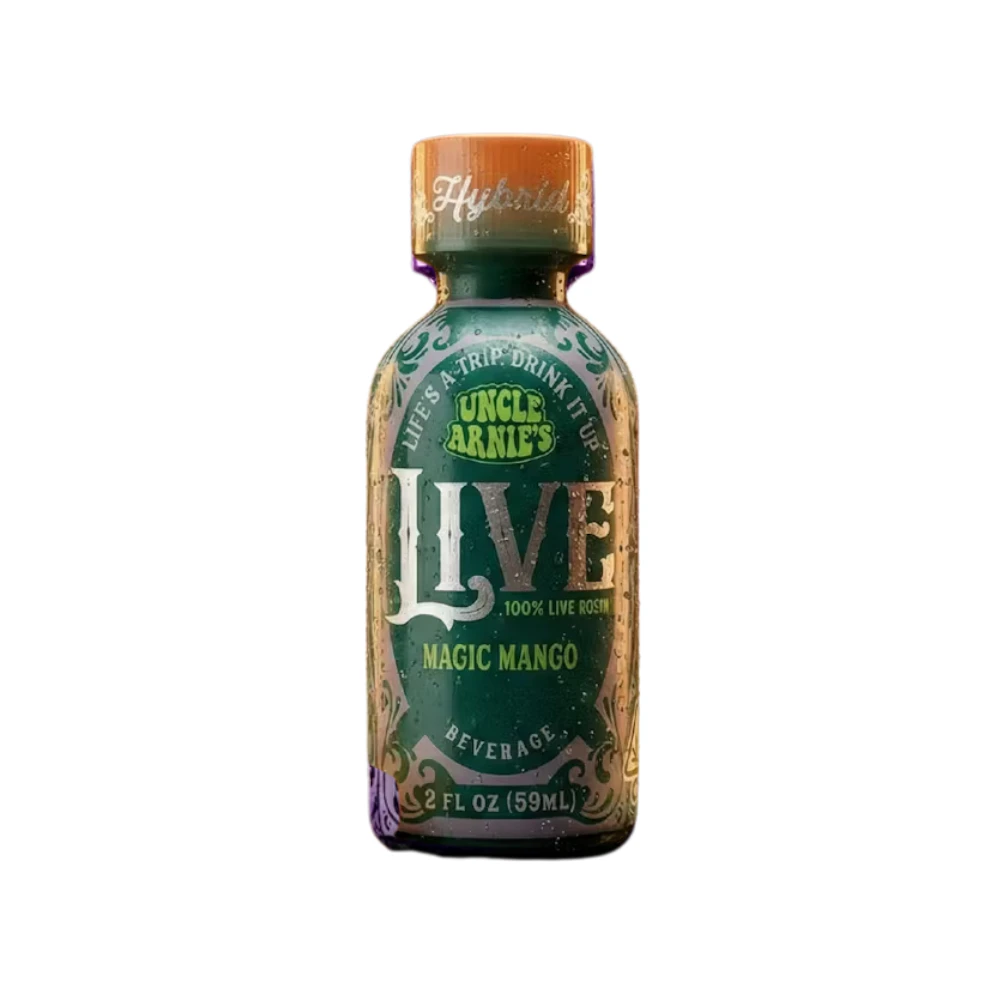 Uncle Arnies - Uncle Arnie's Magic Mango 100% Live Rosin 2oz Non-Carbonated Beverage 100mg Main Image