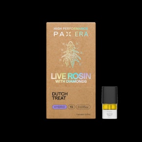 PAX | Pod | Live Rosin with Diamonds - Dutch Treat | 1g