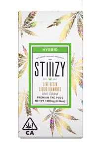 STIIIZY - Stiiizy 1g Pink Runtz Live Resin Pod PD