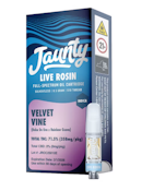 Velvet Vine Live Rosin Jaunty 510 Cartrdige .5G