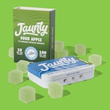 Sour Apple -Hybrid- Solventless Live Rosin (Gummies) 10pk Tin | Jaunty   -d6