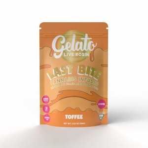 GELATO - Last Bite Toffee Filled Live Rosin Cones 10Ct. Adult-Use