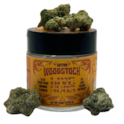 Woodstock |  Banana Cream Jealousy X Strawberry Cough | Live Resin infused Nugs