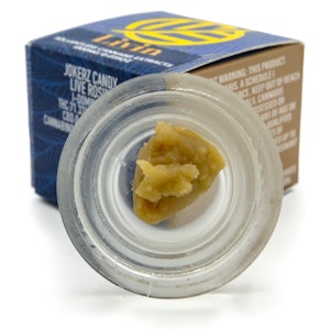 LIVIN SOLVENTLESS - Jokerz Candy 1g Live Rosin - Livin Solventless
