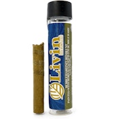 Strawberry Cough 2.2g Live Rosin Coated Bubble Hash Infused Blunt - Livin Solventless