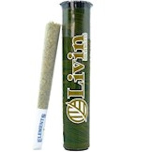 LIVIN SOLVENTLESS - Twenty Breath 1g Bubble Hash Infused Pre-roll - Livin Solventless