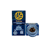 OG-Z 1g Live Bubble Piatella Hash - Livin Solventless