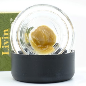 LIVIN SOLVENTLESS - Z 1g Live Rosin - Livin Solventless X Luci Hash