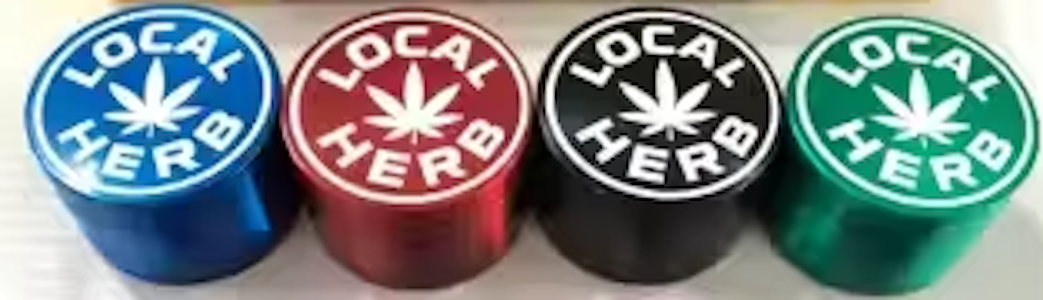 Local Herb - 63mm, Zinc, Grinder
