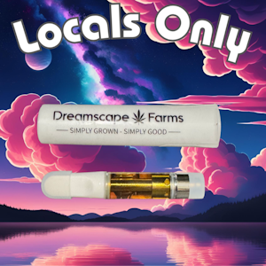 DREAMSCAPE FARMS - Dreamscape Farms | Locals Only | Cured Resin Cart | 1g [I]