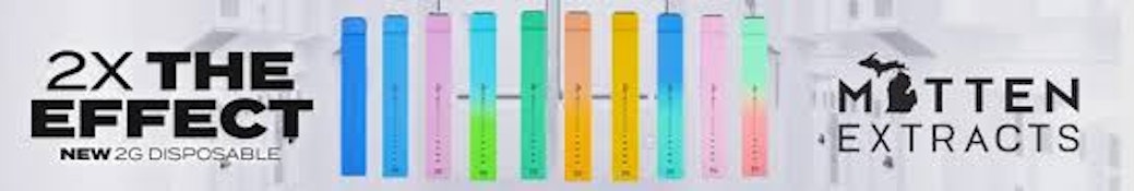 Mitten Extracts | Blueberry Banger +PLUS | Disposable Vape | 2g