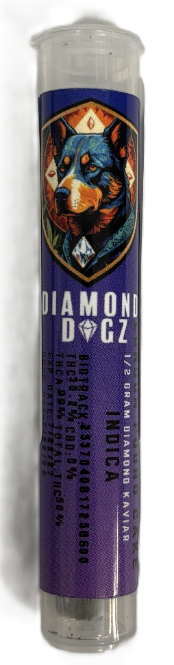 Diamond Dogz - London Pound Cake (0.5G) | Kaviar Infused Pre-Rolls |  Indica Main Image