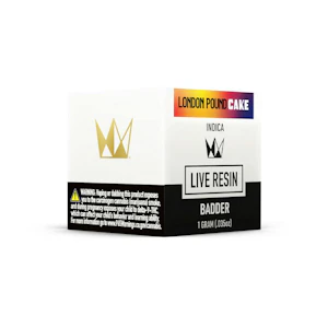 West Coast Cure - West Coast Cure London Pound Cake Live Resin Badder 1.0g