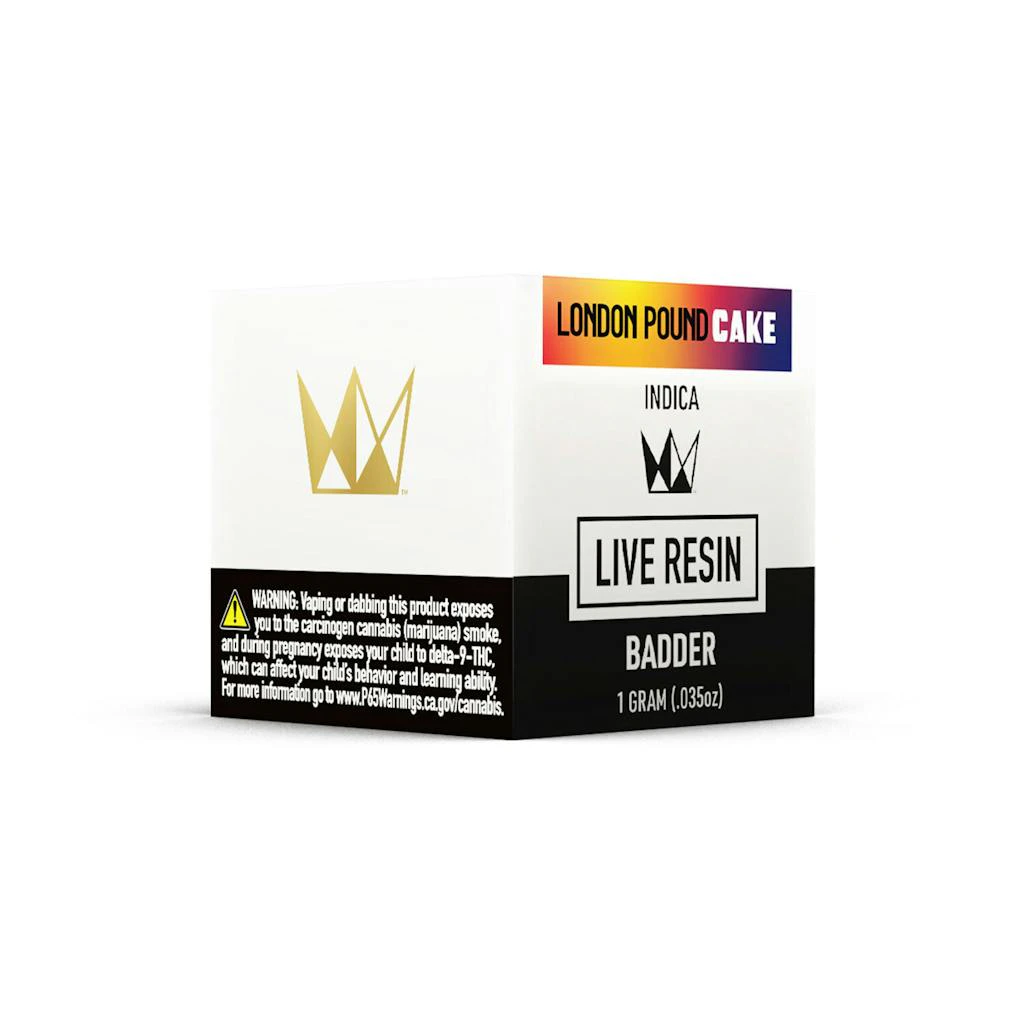 West Coast Cure - West Coast Cure London Pound Cake Live Resin Badder 1.0g Main Image