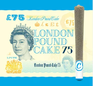 Cookies - Cookies 1g London Pound Cake 75 Infused Preroll 