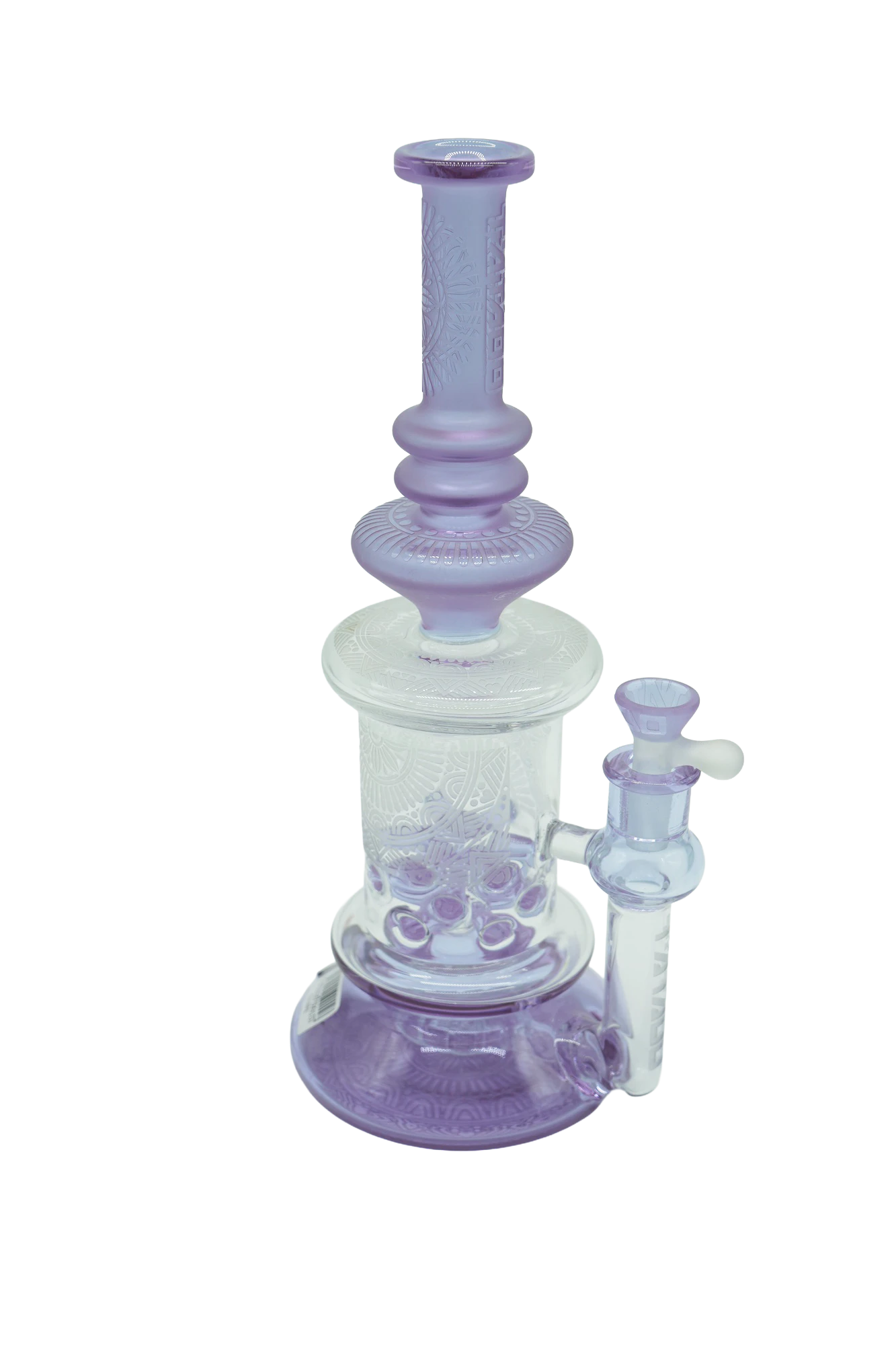 Lookah - Lookah | Tattoo Glass Bong Purple Main Image