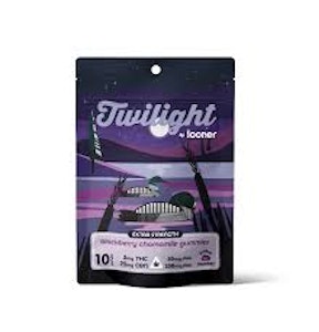 Looner - Looner - 50 MG Twilight Gummies - Blackberry 
