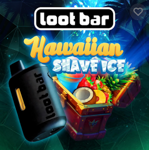 Loot Bar - Hawaiian Shave Ice, Flavored Liquid Diamonds Disposable, 2g