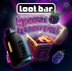 Loot Bar - Marionberry Pie, Flavored Liquid Diamonds Disposable, 2g