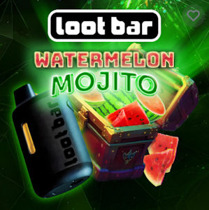 Loot Bar - Watermelon Mojito, Flavored Liquid Diamonds Disposable, 2g