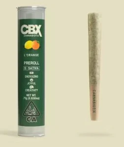 CANNABIOTIX - CBX .75g L'Orange Preroll