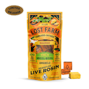 Lost Farm - Mango Amarelo Live Rosin 10:5 THC:THCV Chews 100mg