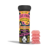 Lost Farm - Pink Pineapple Sour Dream Live Rosin Gummies 100mg
