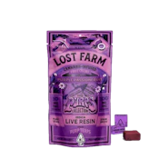 Lost Farm - Purple Passionfruit (Purp Terps) Live Rosin Chews 100mg
