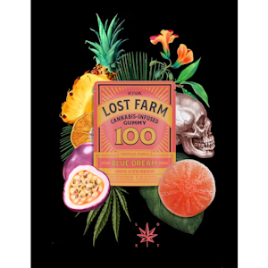 LOST FARM - Lost Farm - Tropical Punch (Blue Dream) Live Resin Single Gummy 100mg