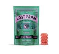 Lost Farm - Watermelon x Fatso - Live Rosin - 10mg THC - Edible