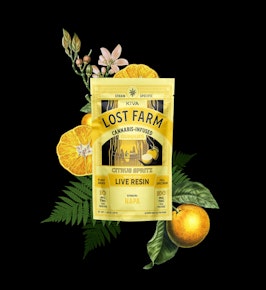 Lost Farm | Edible | Live Resin Gummy - Citrus Spritz x Napa | 100mg,10